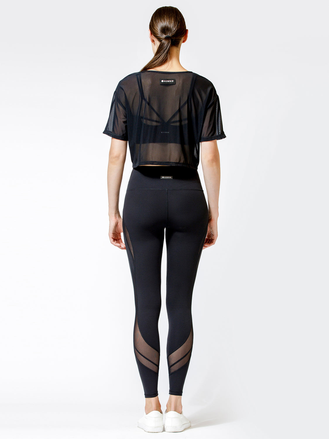 NEW WAVE PANTS 2.0, BLACK/BLACK MESH