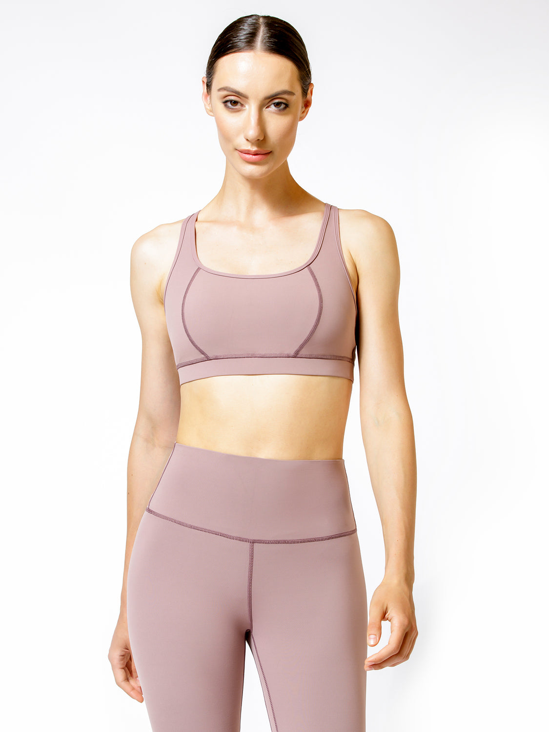 HARMONY BRA, ASH MAUVE