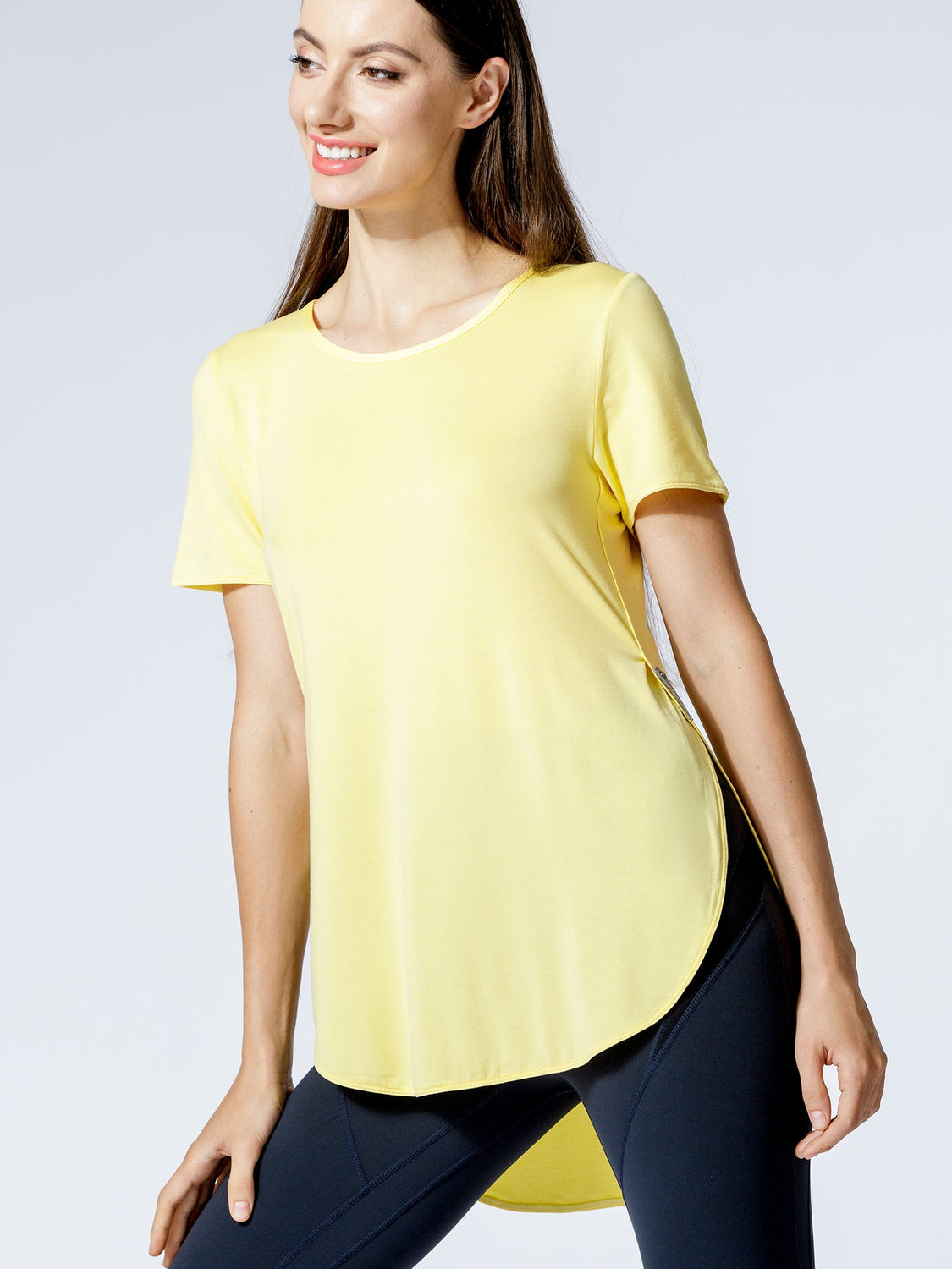 HI LO SIDE SPLIT TEE, HARMONY