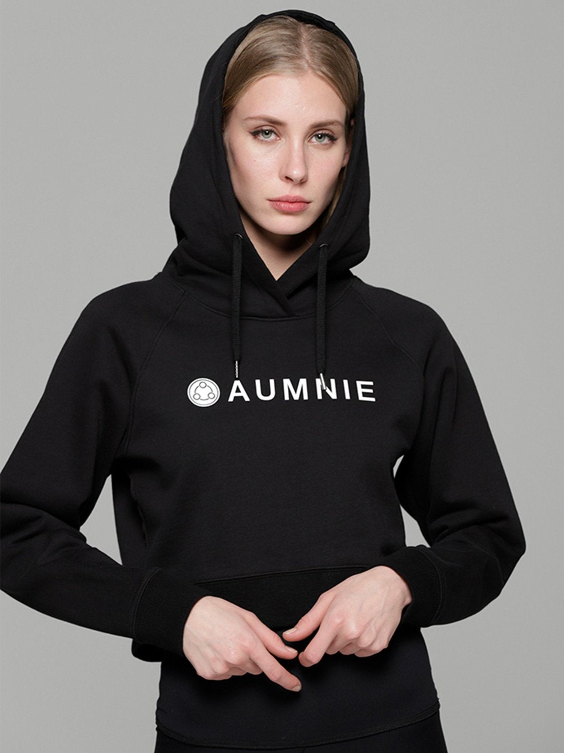 CLASSIC LOGO HOODIE, BLACK