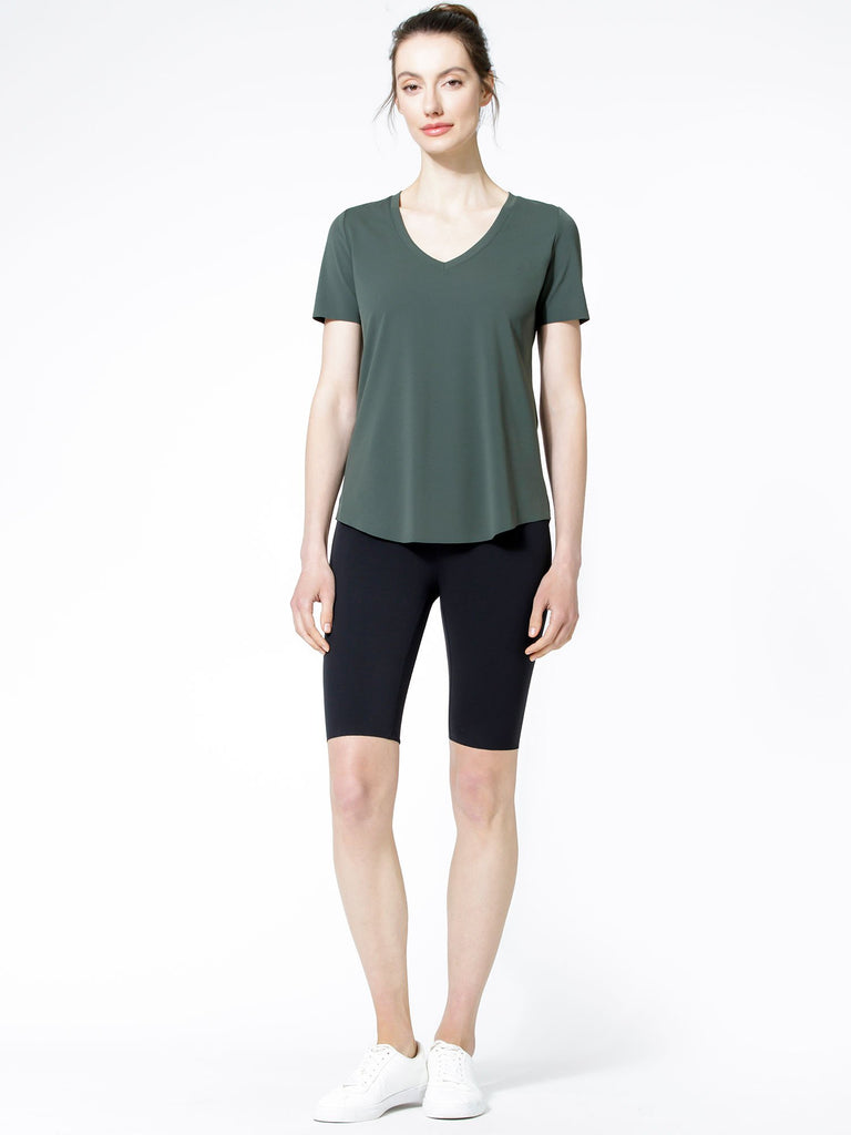 RELAXED NUDE TEE, DEEP FOREST