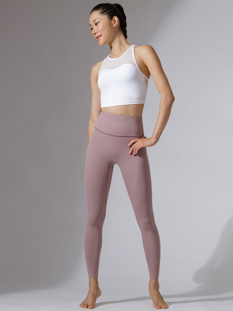 NUDE MINIMAL PANTS, ASH MAUVE