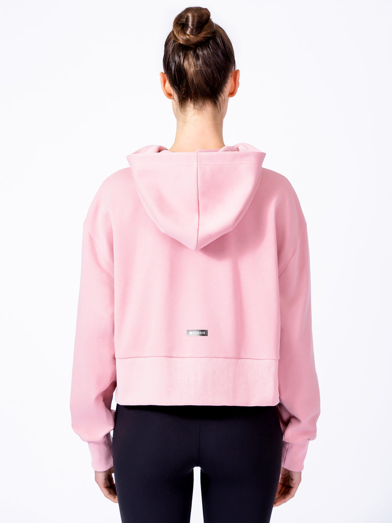 CLASSIC ZIP HOODIE, PINK