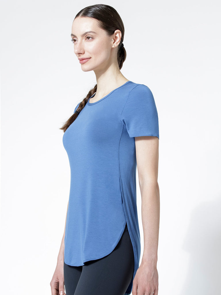 HI LO SIDE SPLIT TEE, MATISSE