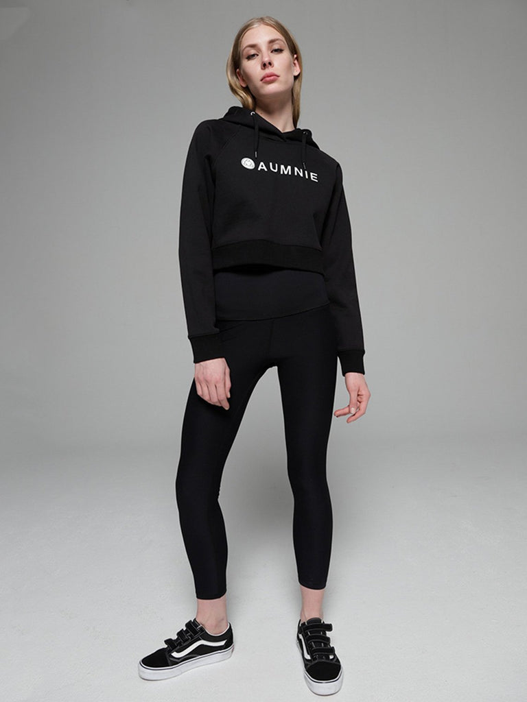 CLASSIC LOGO HOODIE, BLACK