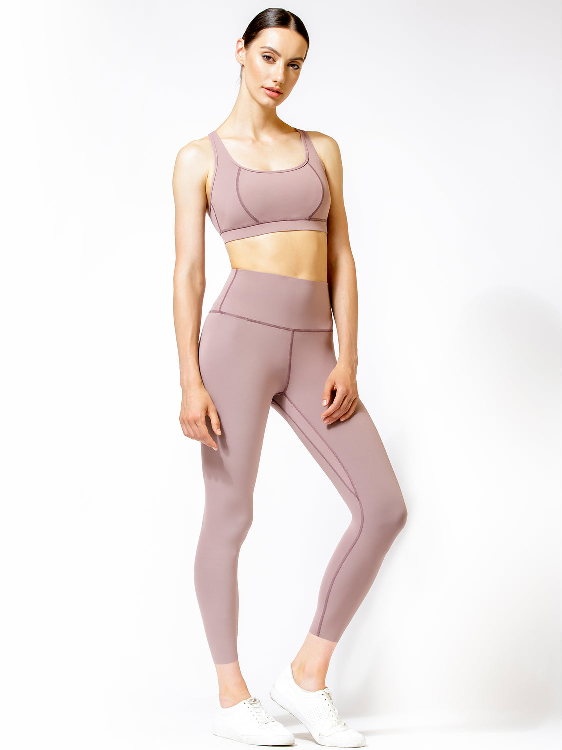 HARMONY BRA, ASH MAUVE