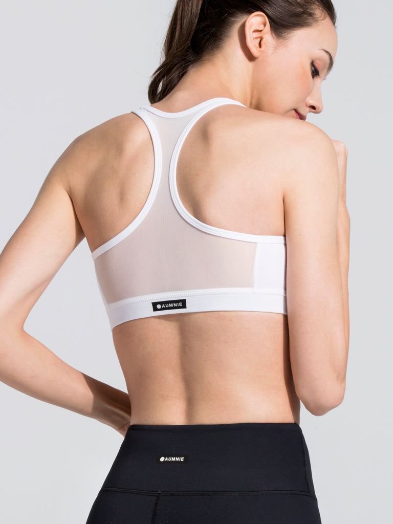 INTRO BRA, WHITE/WHITE MESH