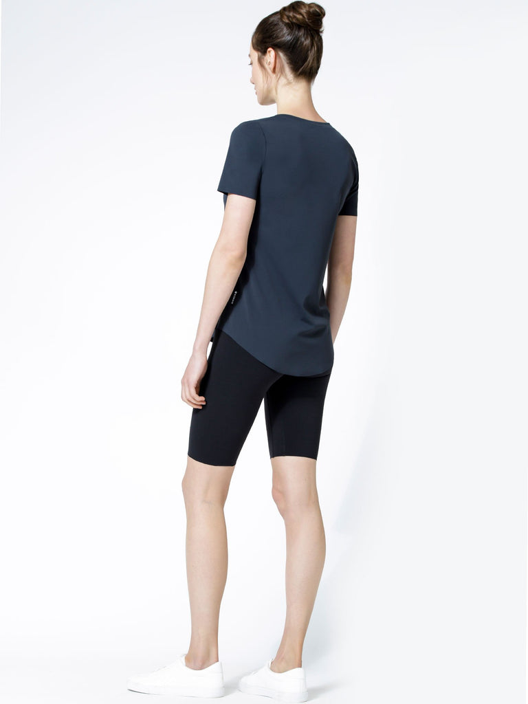 RELAXED NUDE TEE, MIDNIGHT GREY