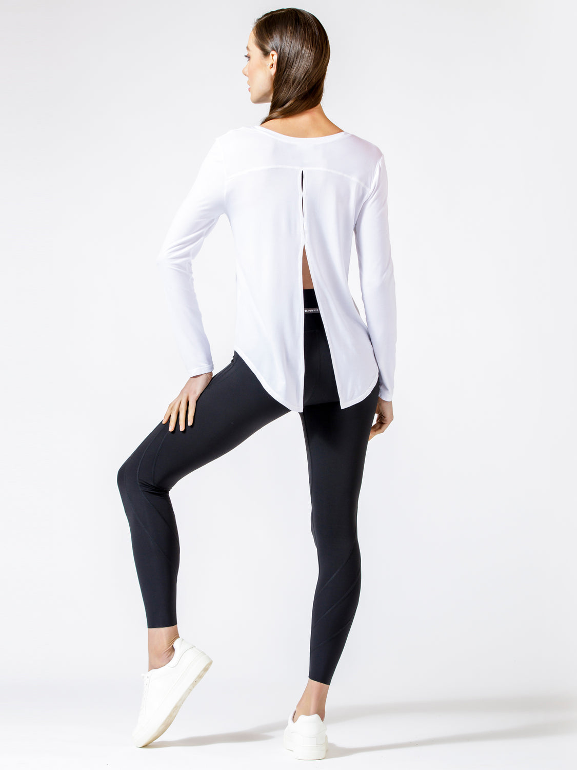 BACK TIE EVERYDAY TEE, WHITE