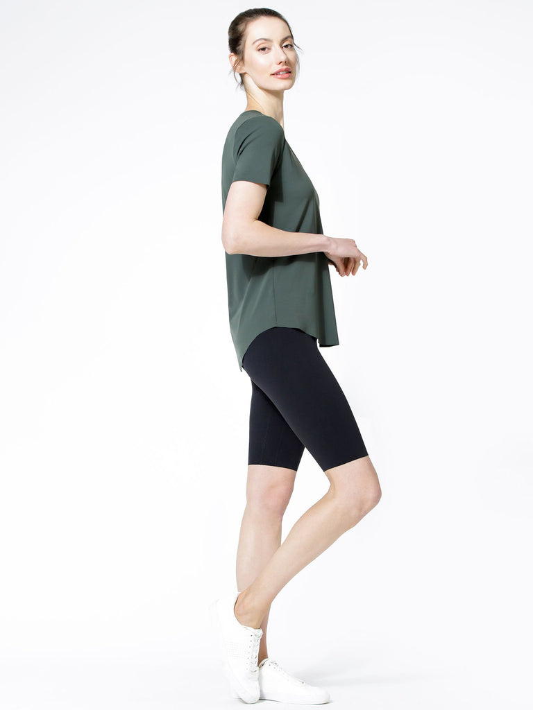 RELAXED NUDE TEE, DEEP FOREST