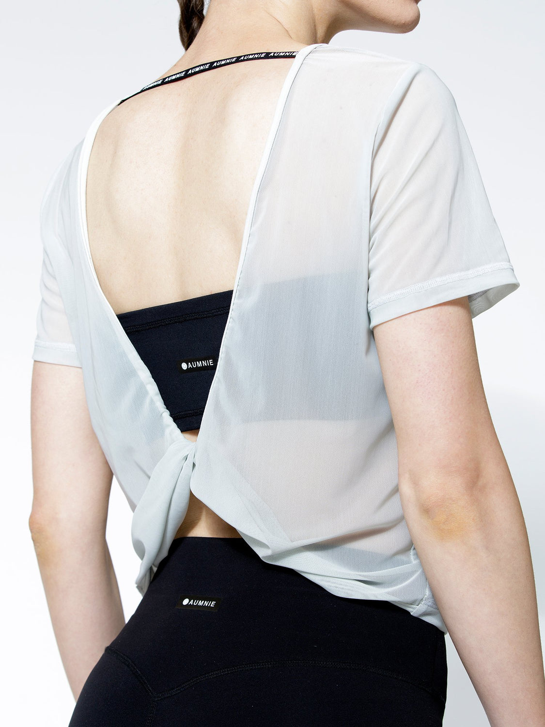 MESH TWIST TEE, SEASALT MESH