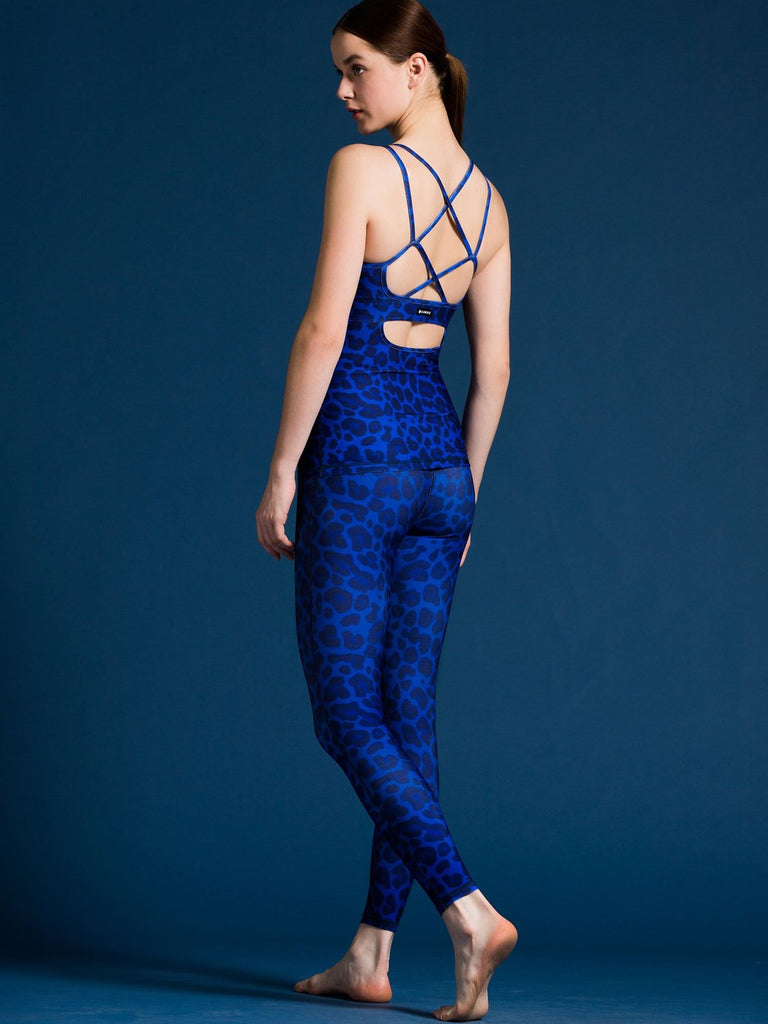 TENACITY TANK, BLUE LEOPARD
