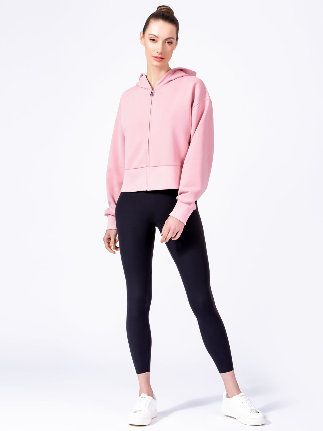 CLASSIC ZIP HOODIE, PINK