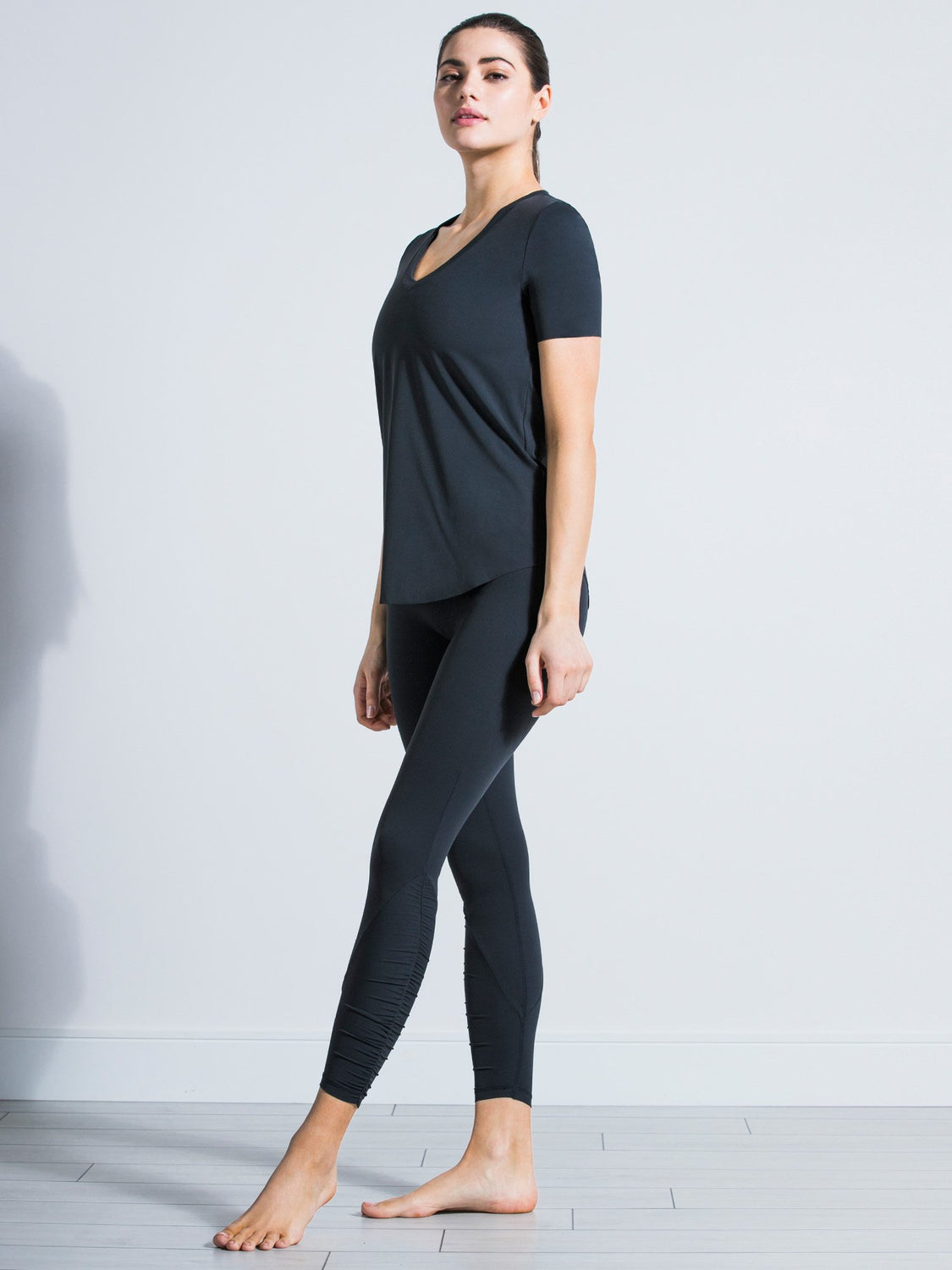 RELAXED NUDE TEE, MIDNIGHT GREY