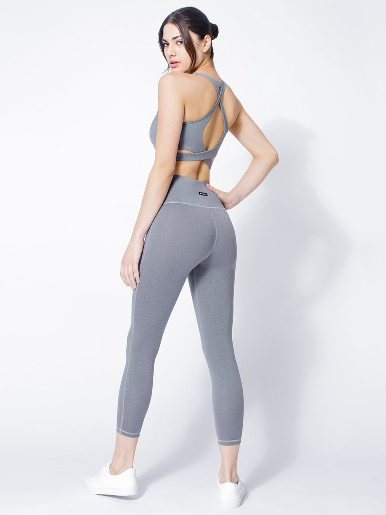 INFINITY BRA, LIGHT HEATHER GREY