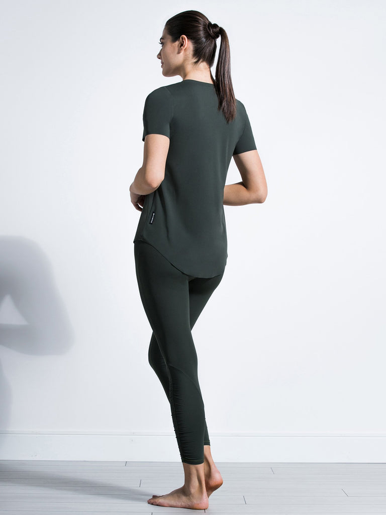 RELAXED NUDE TEE, DEEP FOREST