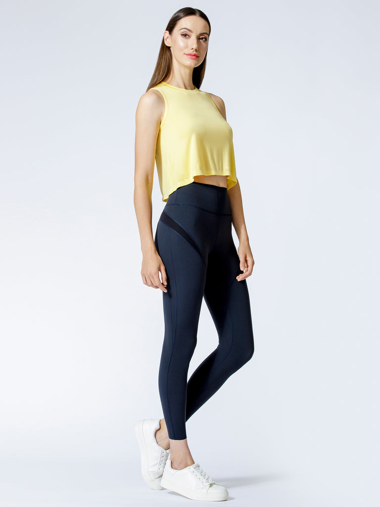 NUDE INCEPTION ANKLE CROPS, MIDNIGHT GREY