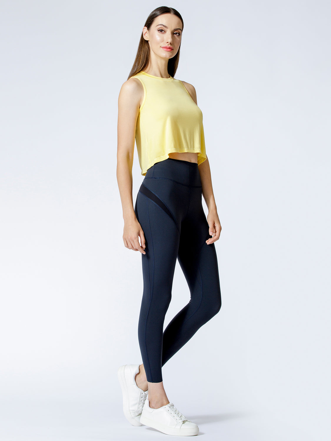 NUDE INCEPTION ANKLE CROPS, MIDNIGHT GREY