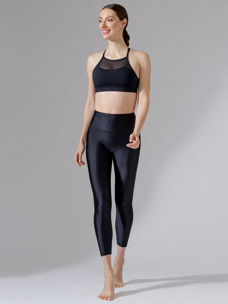 ARDOR MESH Y BRA, BLACK/BLACK MESH