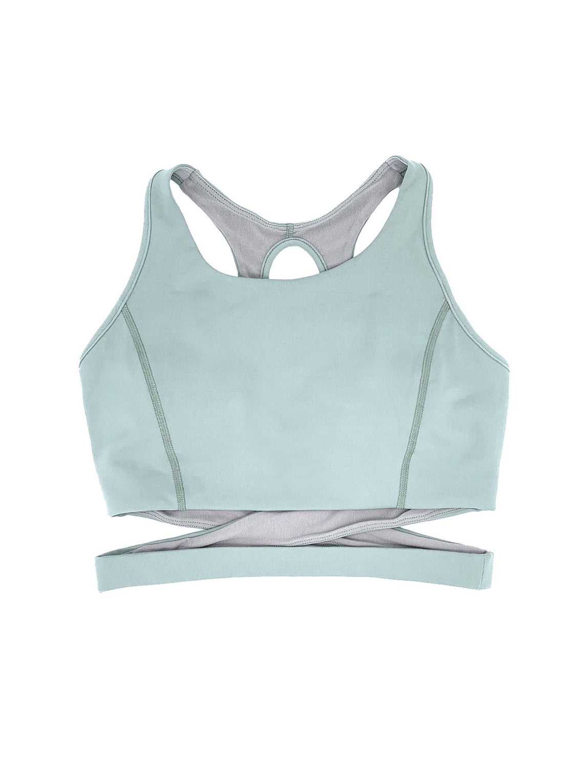 INFINITY BRA, LIGHT HEATHER GREY