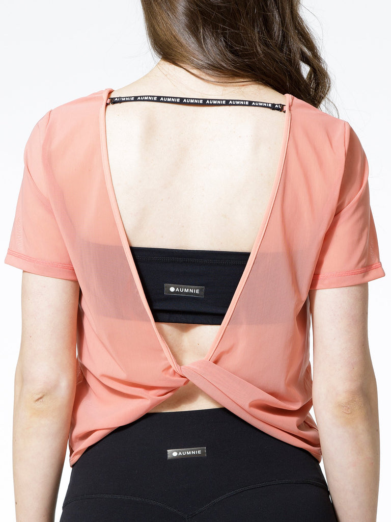 MESH TWIST TEE, CALIFORNIA MESH