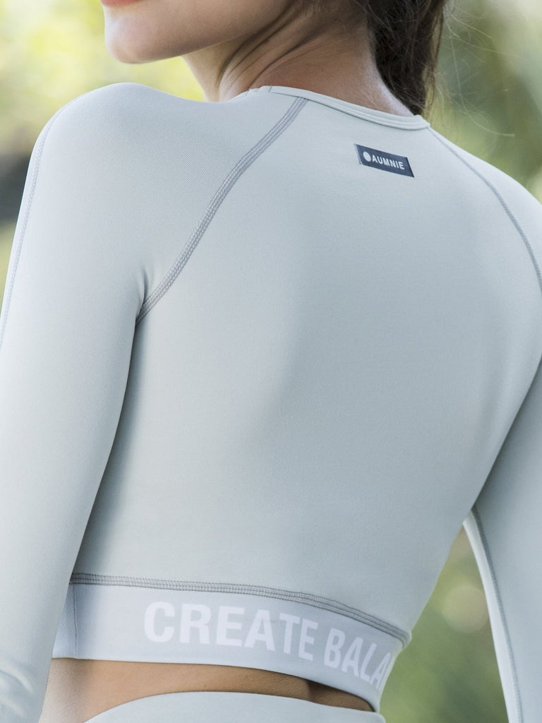 CREATION CROPPED TOP, SEASALT