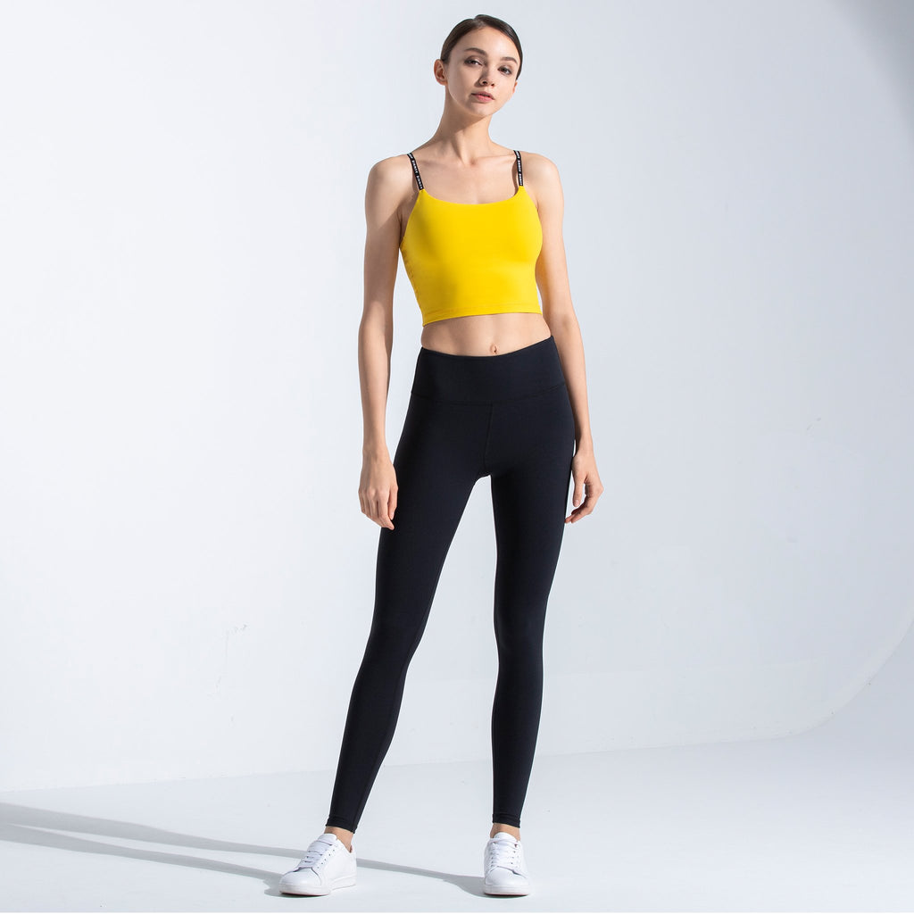 CT LOGO TANK, SUNFLOWER