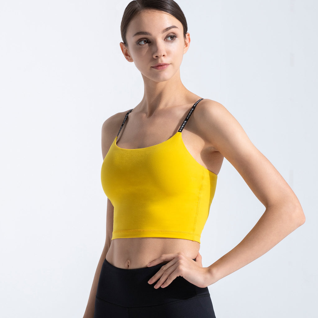 CT LOGO TANK, SUNFLOWER