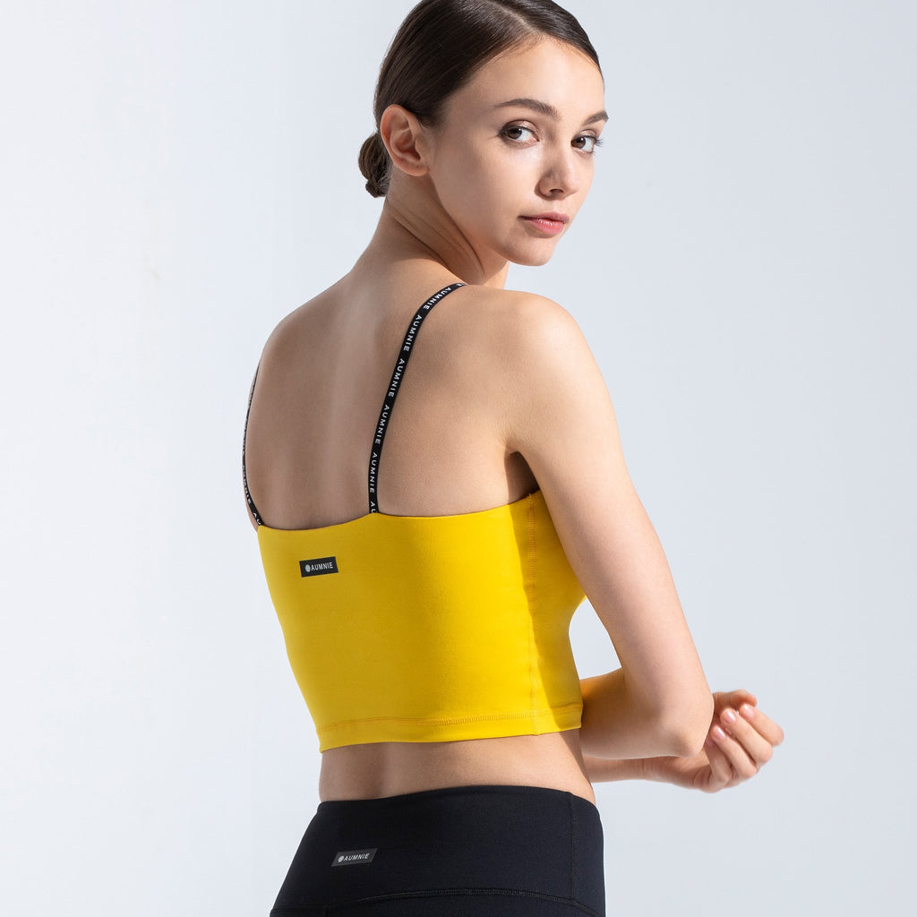 CT LOGO TANK, SUNFLOWER