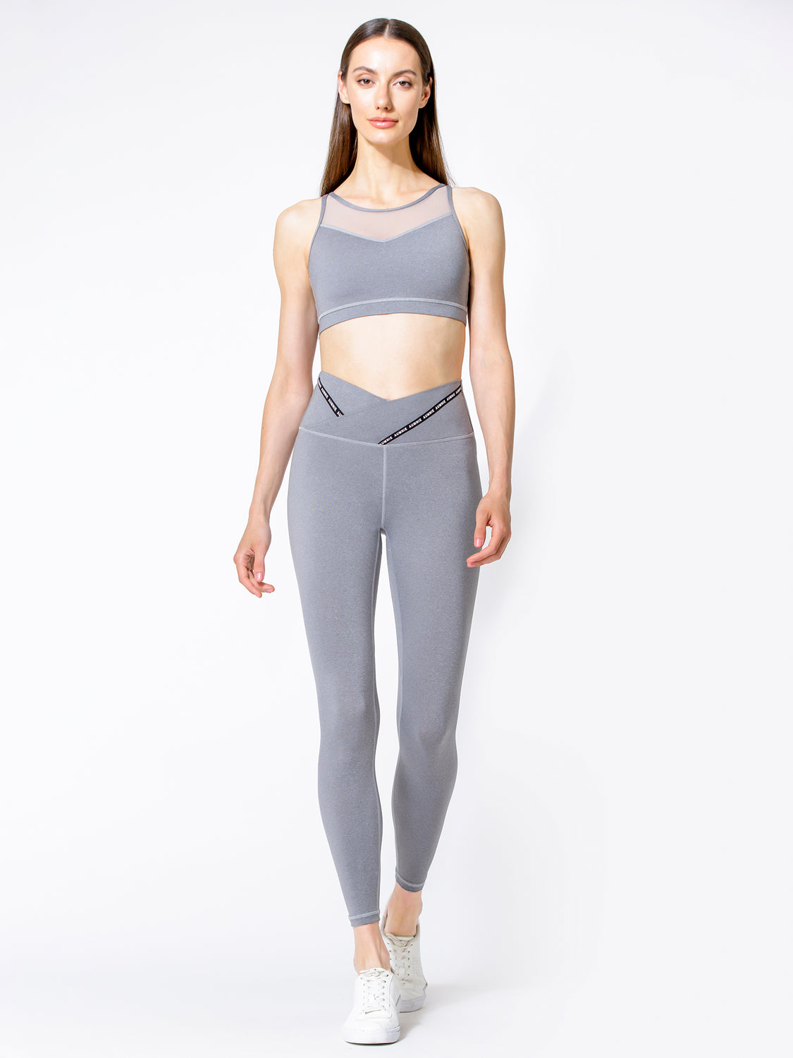 VANTAGE BRA, LIGHT HEATHER GREY