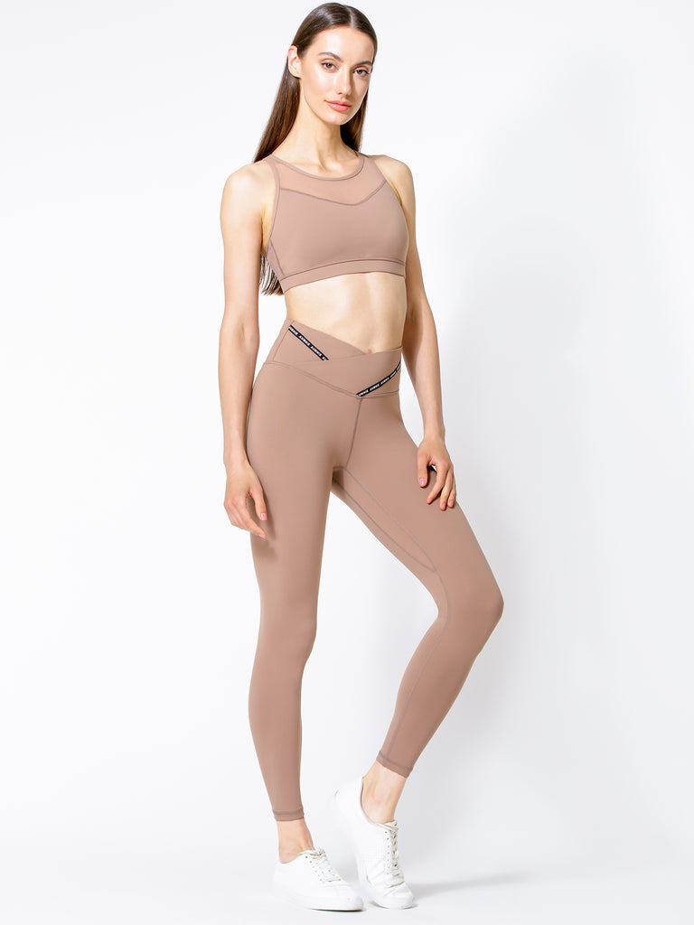 FUSION WRAP PANTS, MOCHA