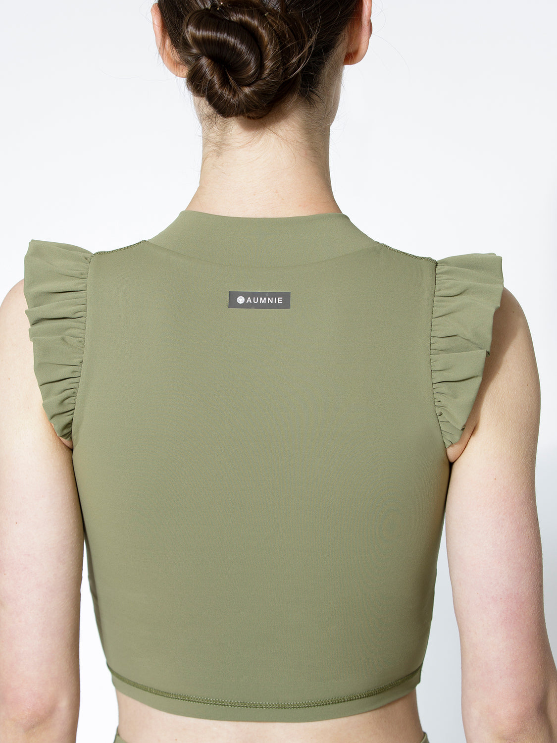 V-RUFFLED PURE TANK 2.0, SAGE