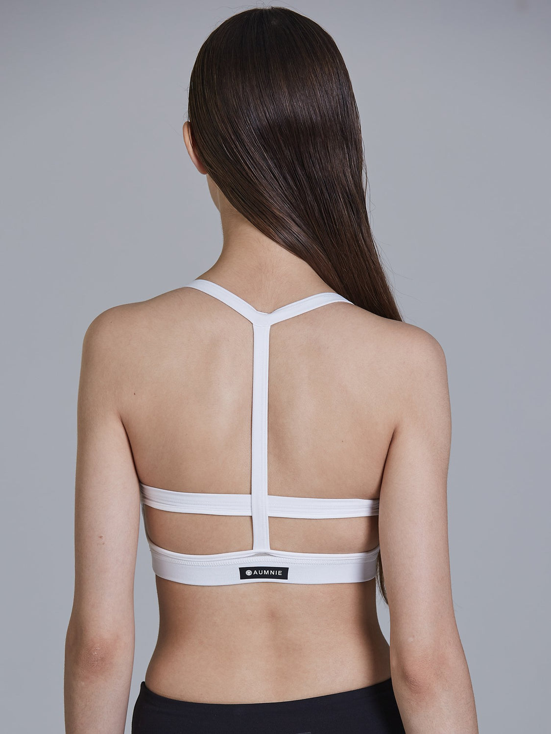 IRIS BRA, WHITE/WHITE MESH