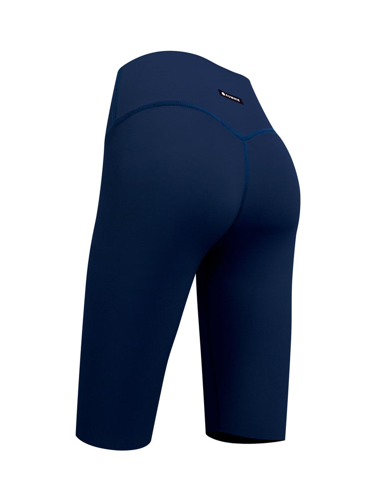 NUDE SHAPE BIKER SHORTS, NIGHT OCEAN