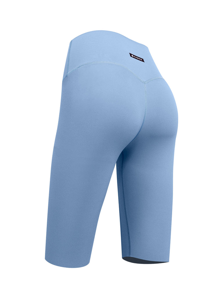 NUDE SHAPE BIKER SHORTS, VIVID BLUE