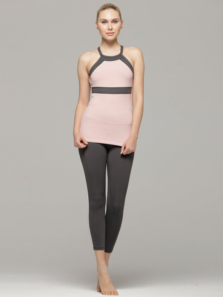 TENDENCY TANK, BLUSH/SLATE