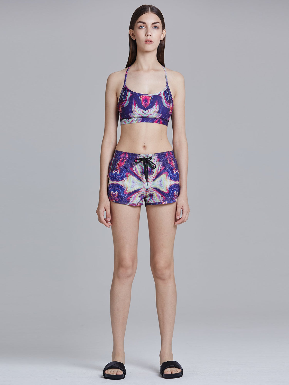 RELAY RUNNING SHORTS, JUNGLE
