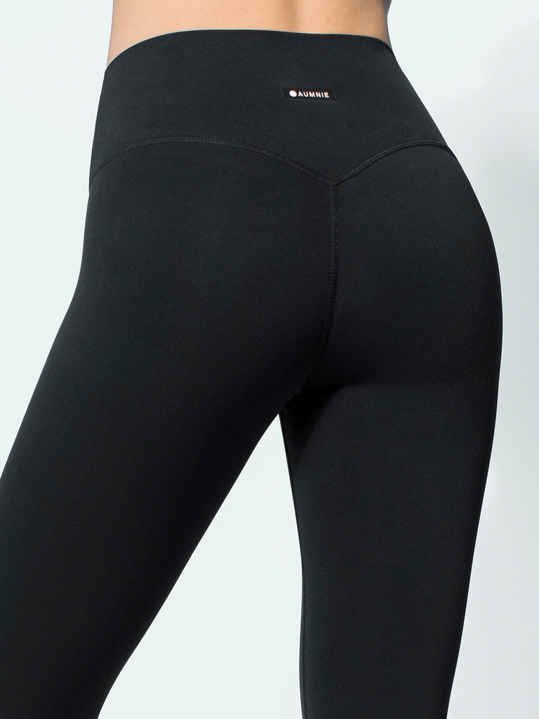 NUDE SHAPE PANTS, BLACK