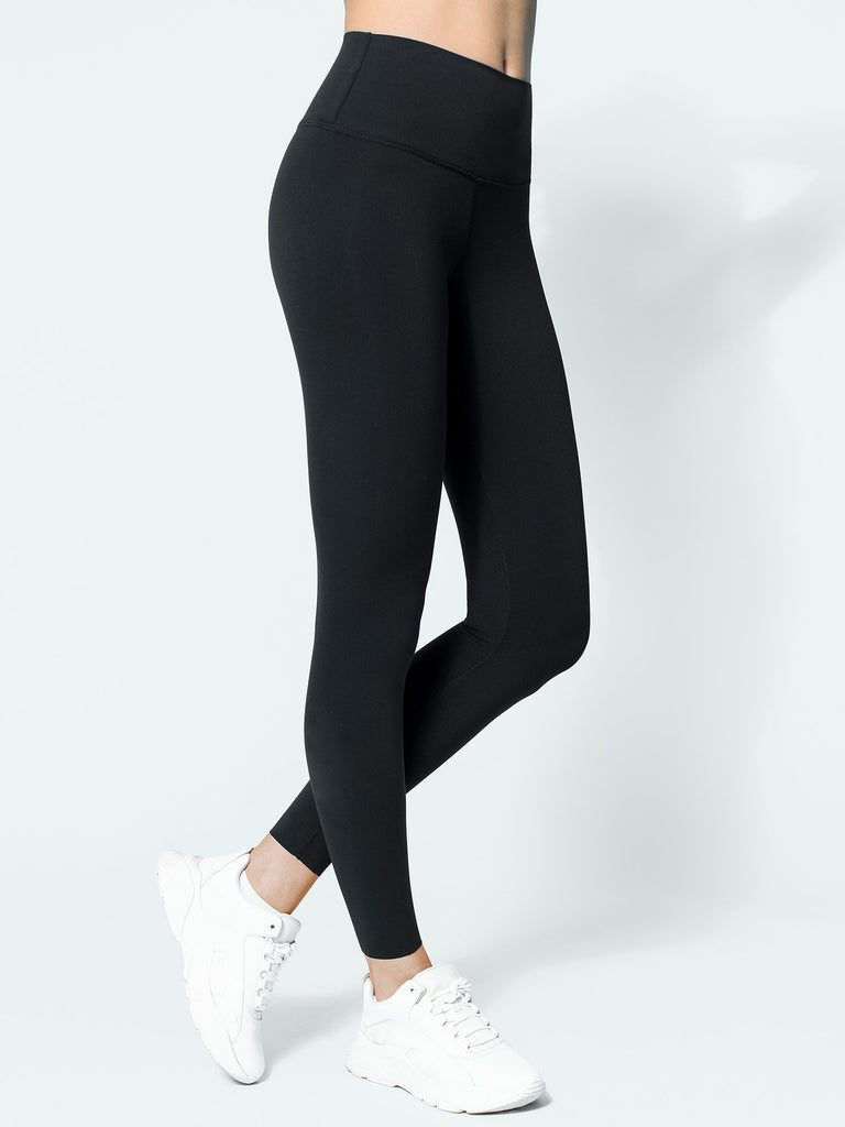 NUDE SHAPE PANTS, BLACK