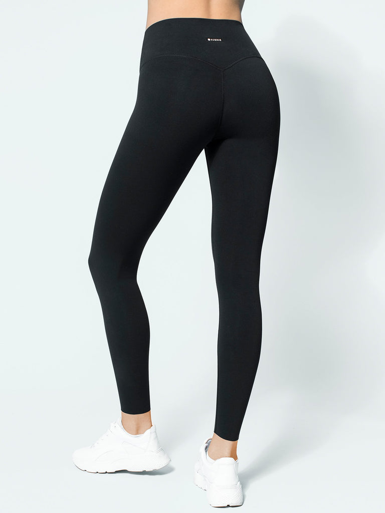 NUDE SHAPE PANTS, BLACK