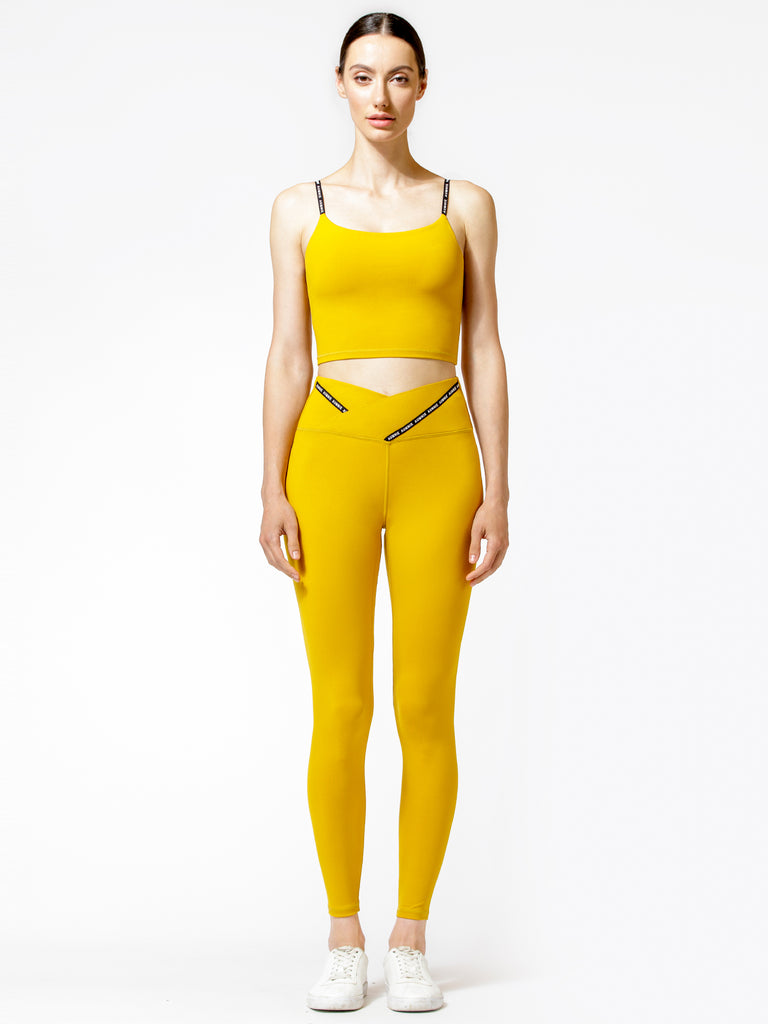 FUSION WRAP PANTS, MARIGOLD