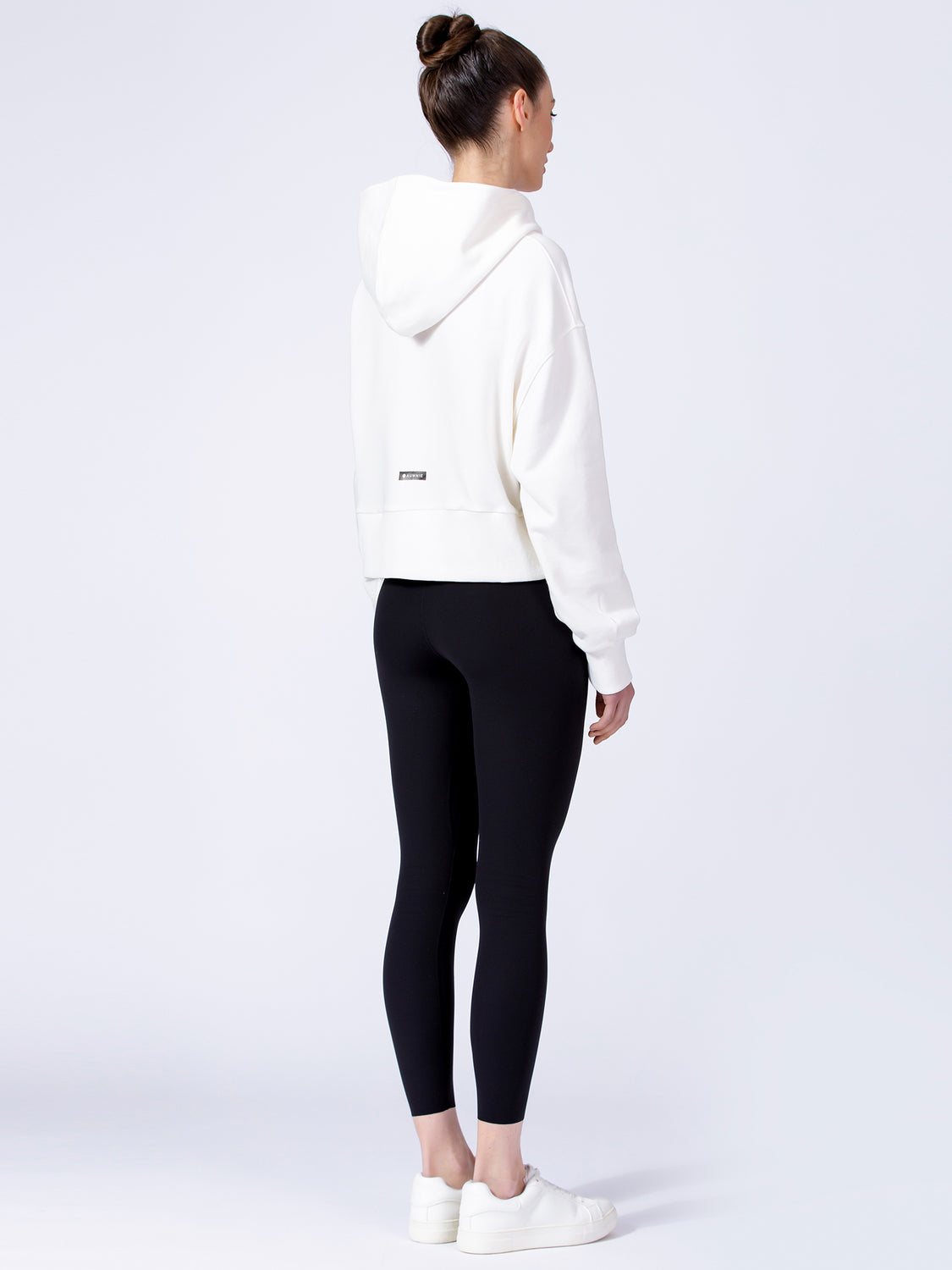 CLASSIC ZIP HOODIE, WHITE