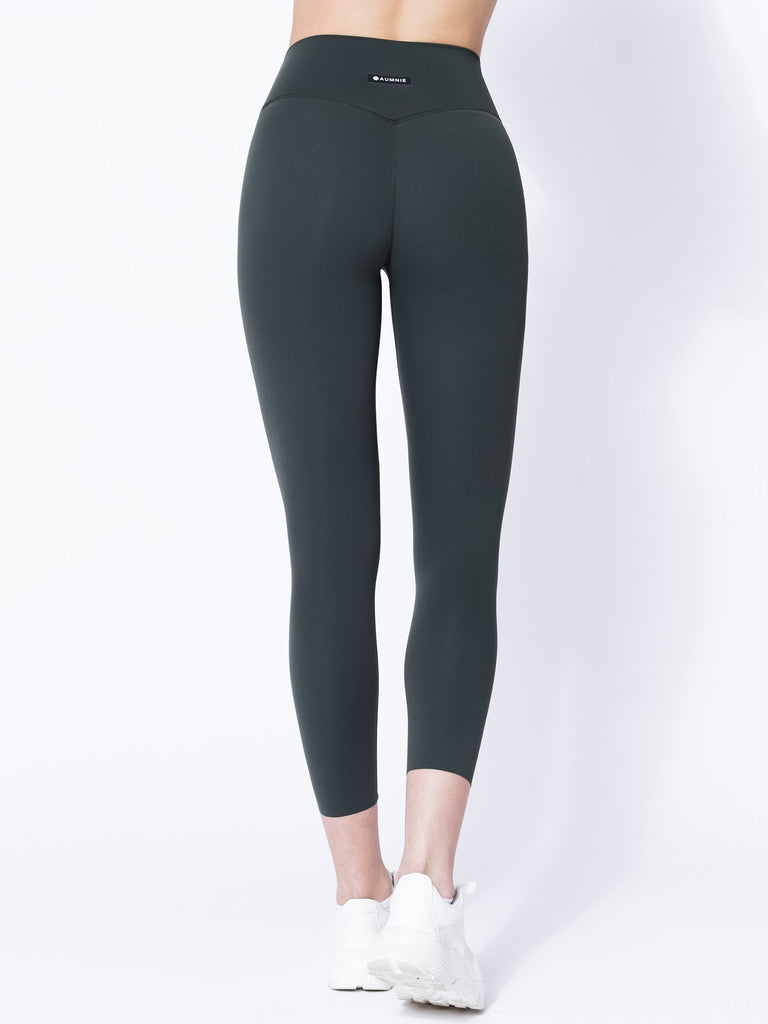 NUDE WRAP ANKLE CROPS, DEEP FOREST