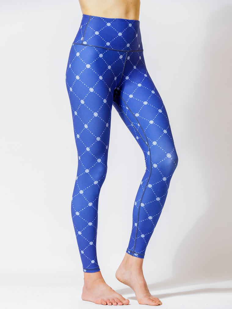 SEAMLESS IMAGE PANTS, BLUE GALLERIA