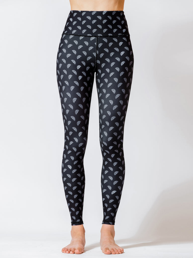 SEAMLESS IMAGE PANTS, BLACK GALILEO