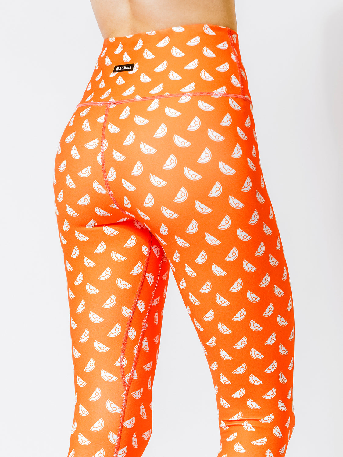 SEAMLESS IMAGE PANTS, ORANGE GALILEO