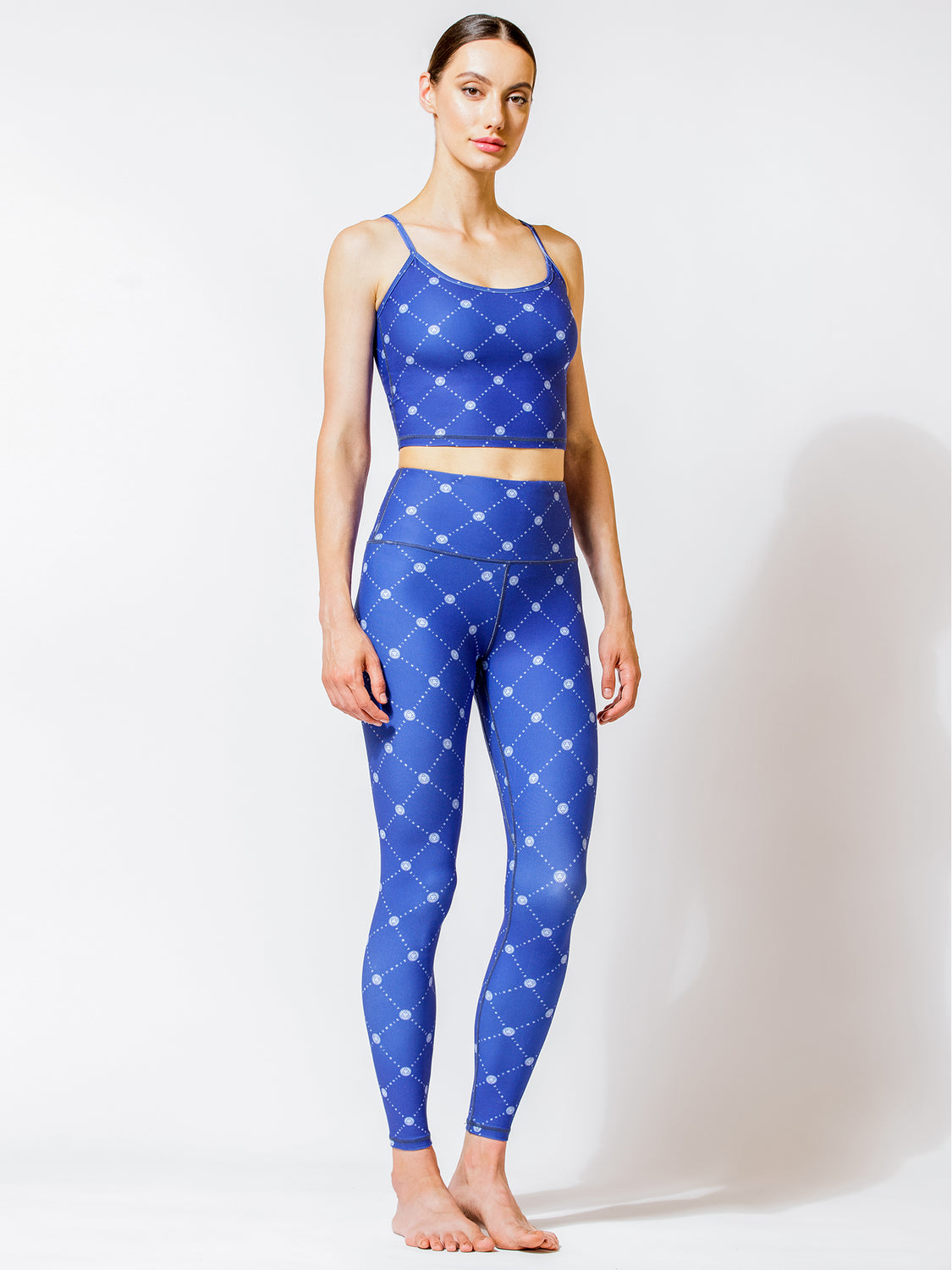 SEAMLESS IMAGE PANTS, BLUE GALLERIA