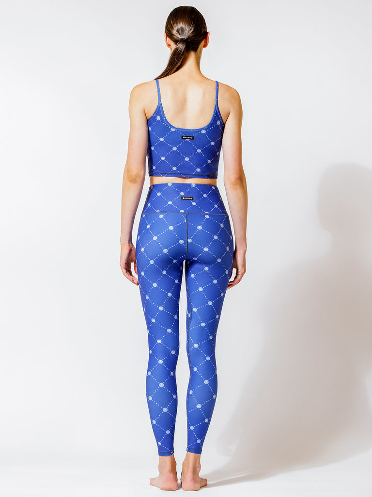 SEAMLESS IMAGE PANTS, BLUE GALLERIA