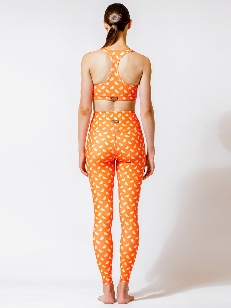 SEAMLESS IMAGE PANTS, ORANGE GALILEO