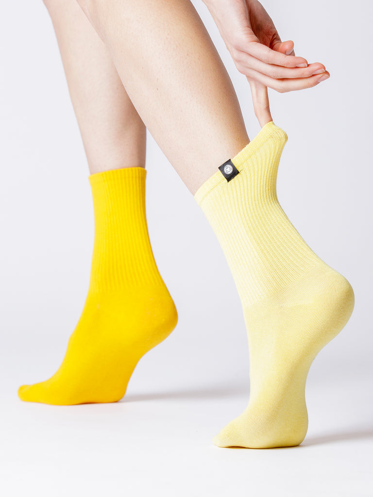 CHROMA CREW SOCKS SET, SUN